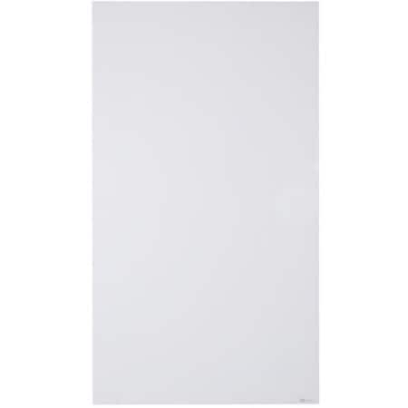 Easy-To-Organize 48 x 85 in. InvisaMount Vertical Glass Dry-Erase Board, White EA3186675